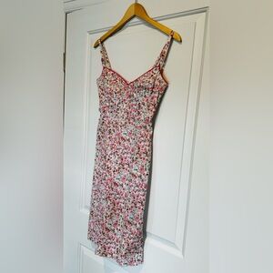 Beautiful vintage floral TICCI TONETTO mini dress